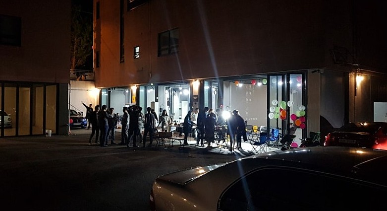 회원들이 모이던 하남 개러지